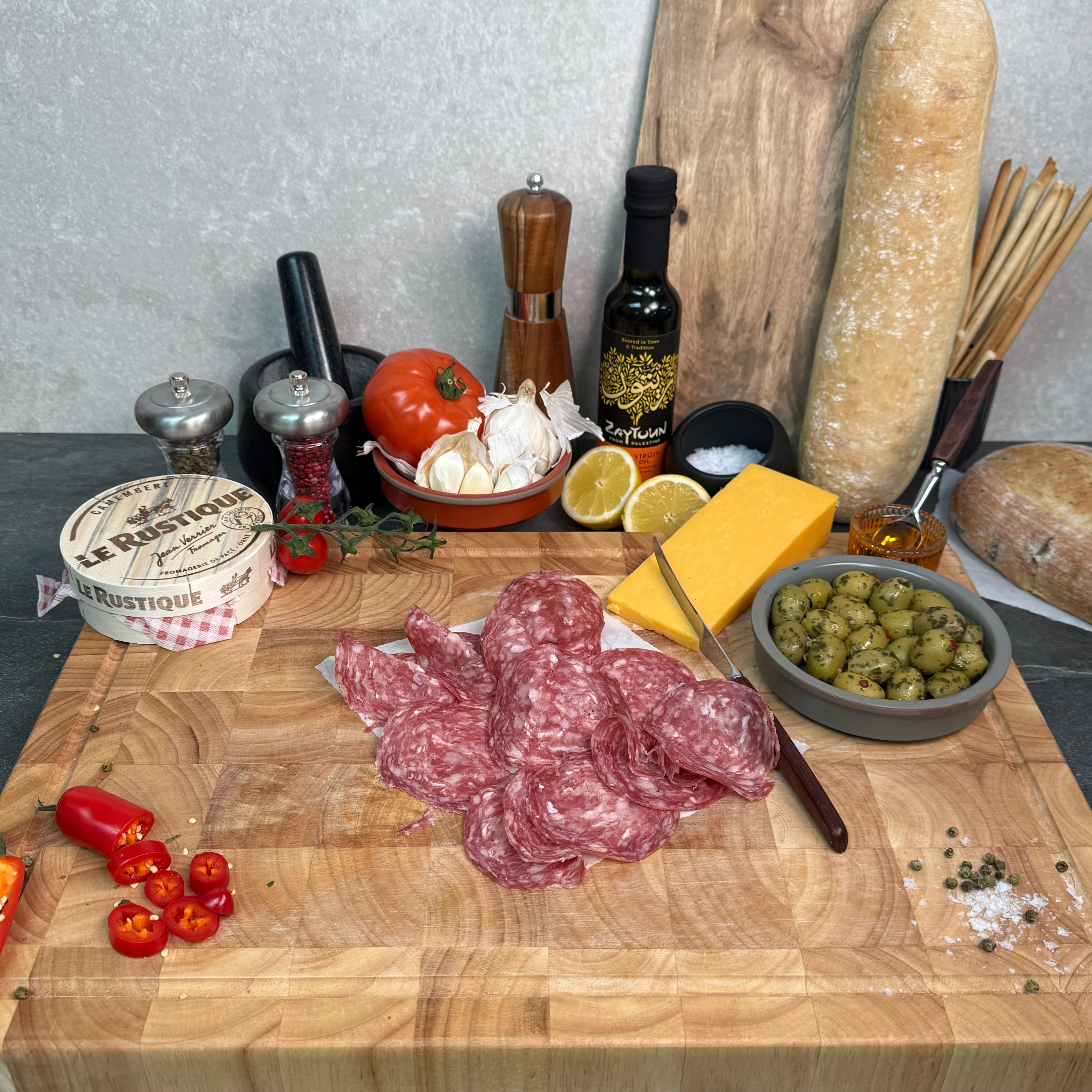 Halal Artisanal Beef Salami - Image 3