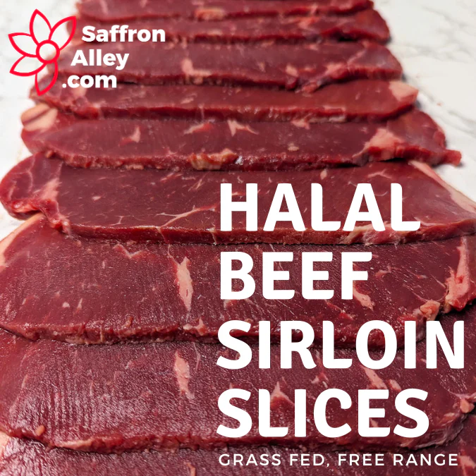 Halal Thin Beef Sirloin Slices - Image 4