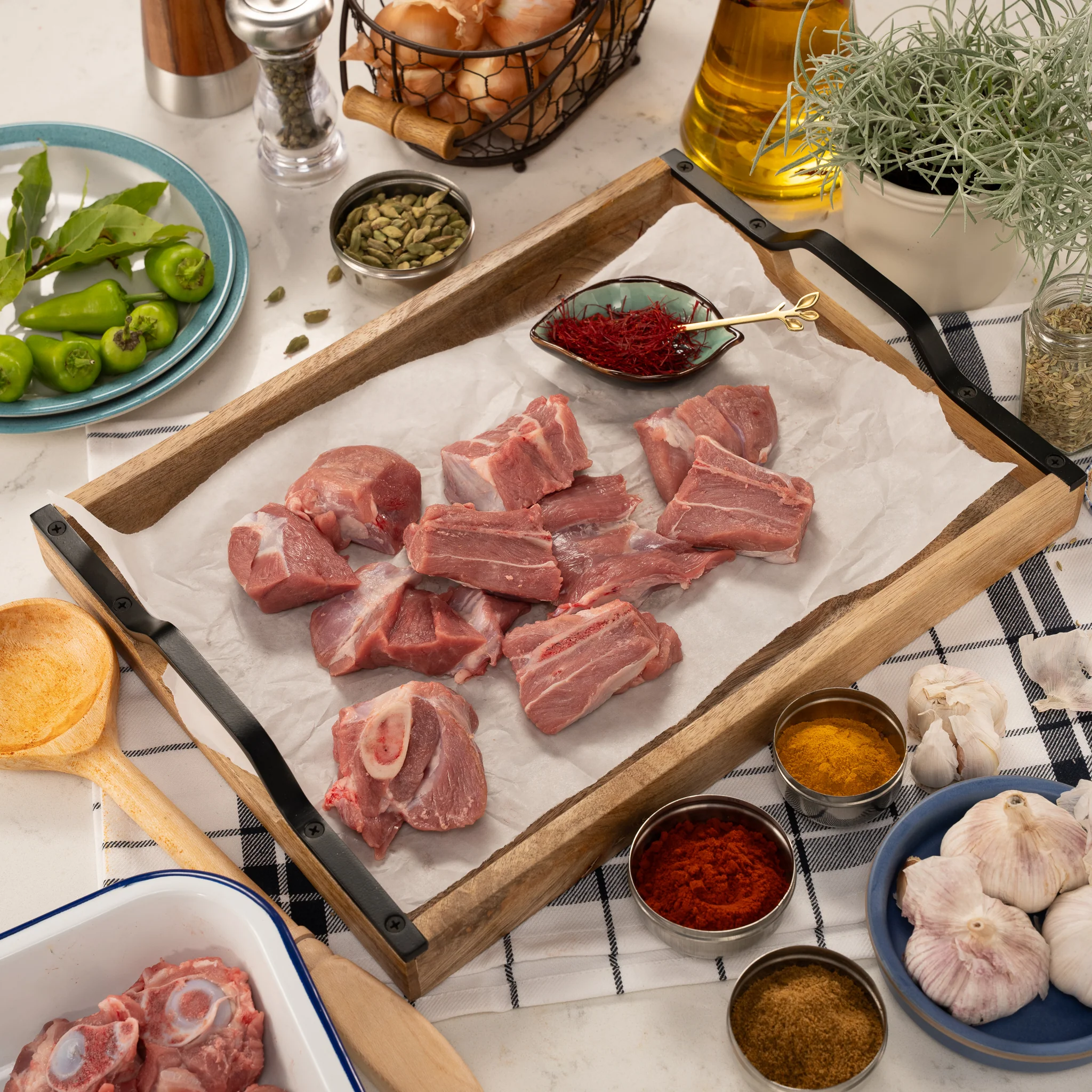 Halal Diced Lamb Shoulder - Image 3