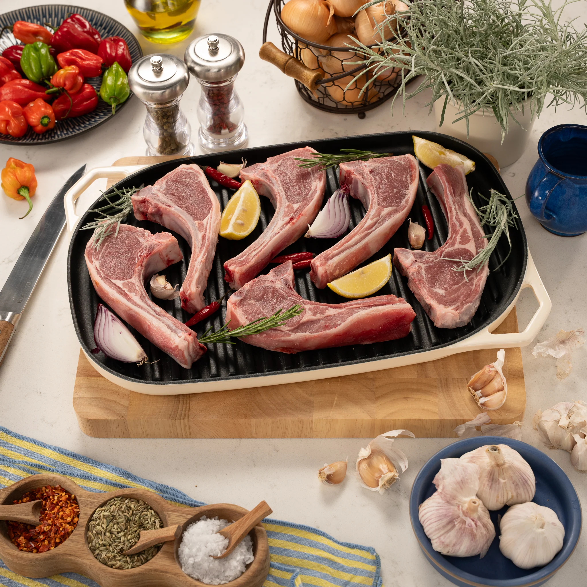 Halal Lamb Front Chops - Image 3