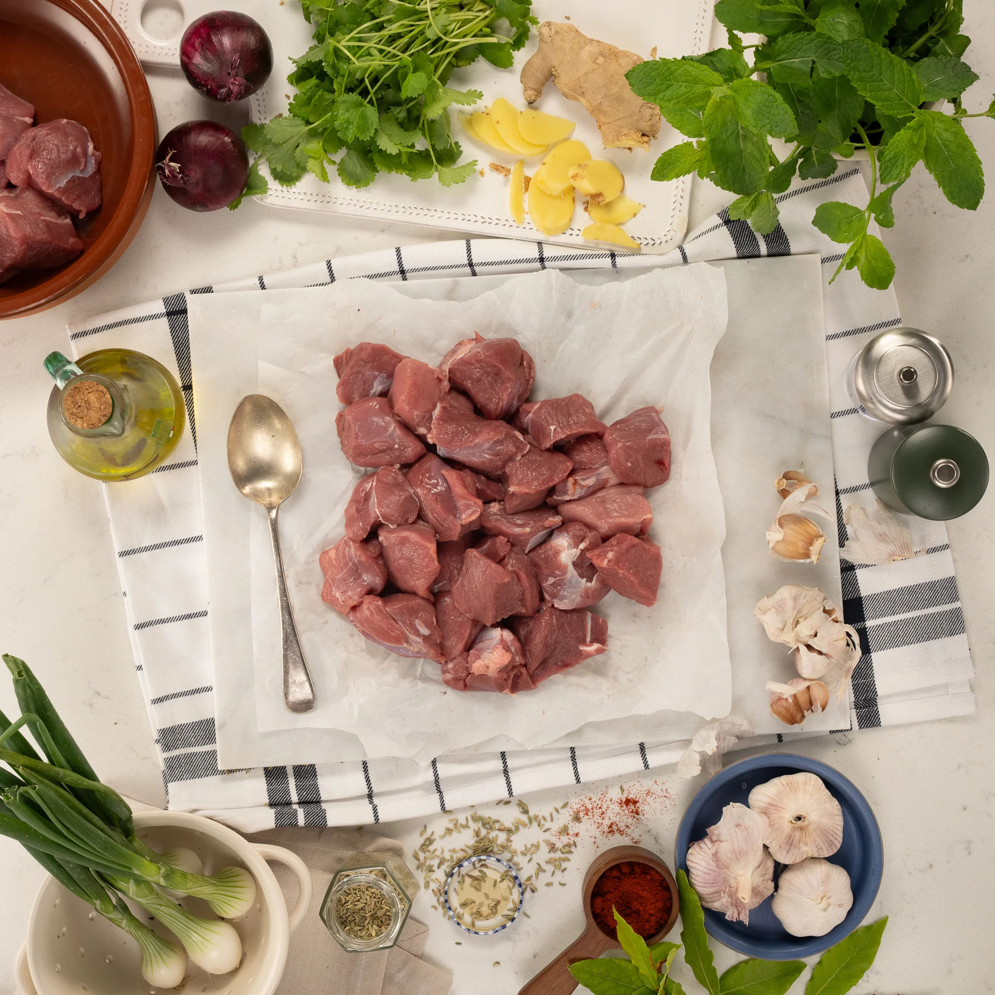 Halal Mixed Diced Lamb - Image 3
