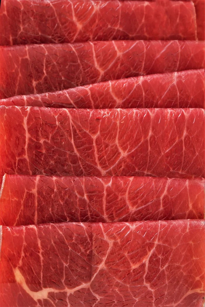 Halal Thinly Sliced Beef Bresaola - Image 3