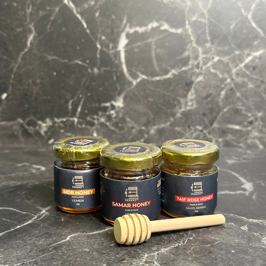 Raw Honey Mini Trio Hamper Gift Set - Image 4