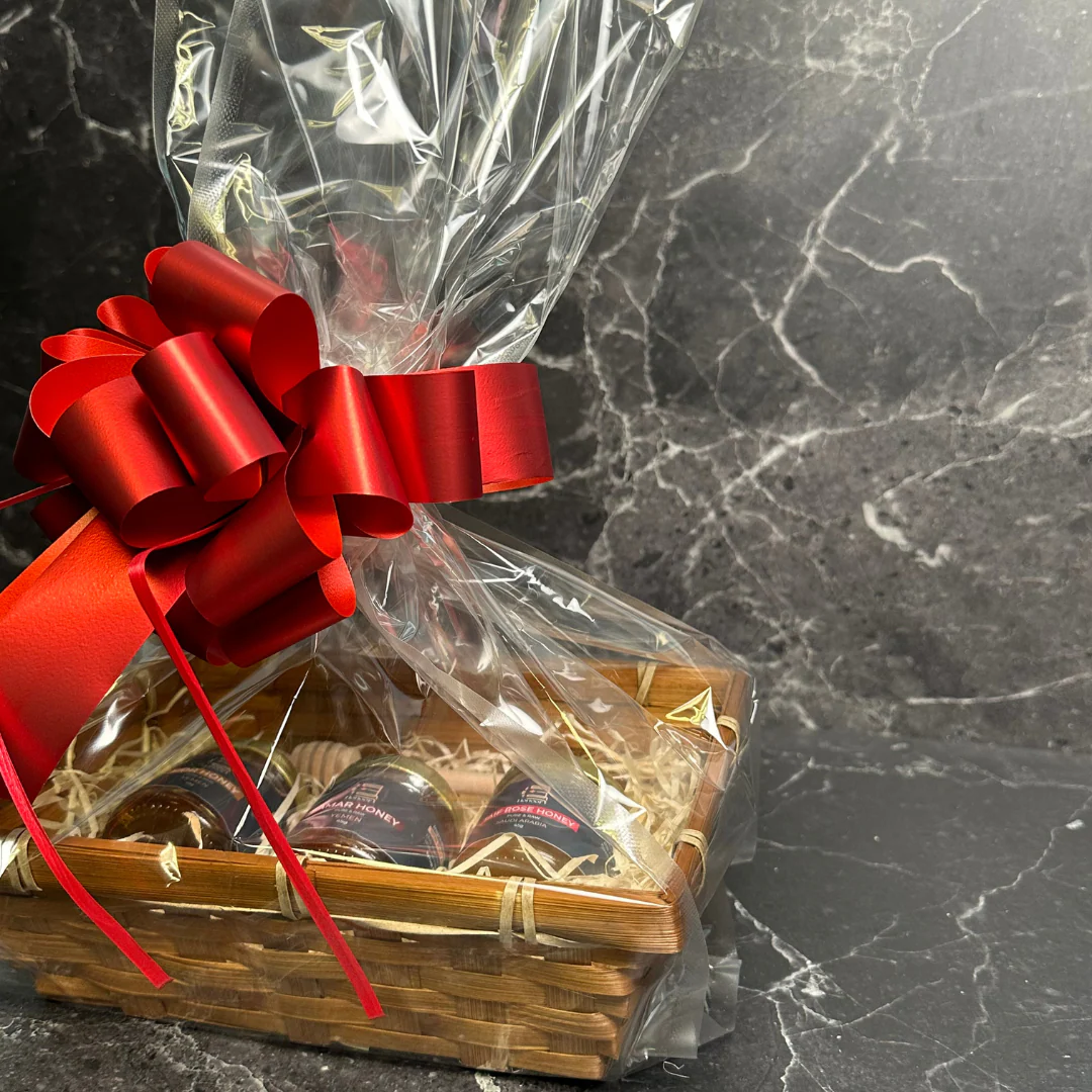 Raw Honey Mini Trio Hamper Gift Set - Image 5